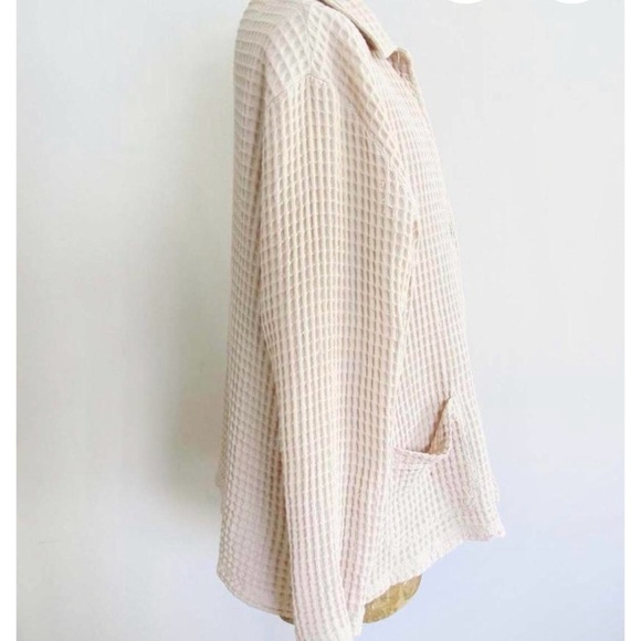 Waffle Knits Chore Coat/Button Up - Picture 3 of 5